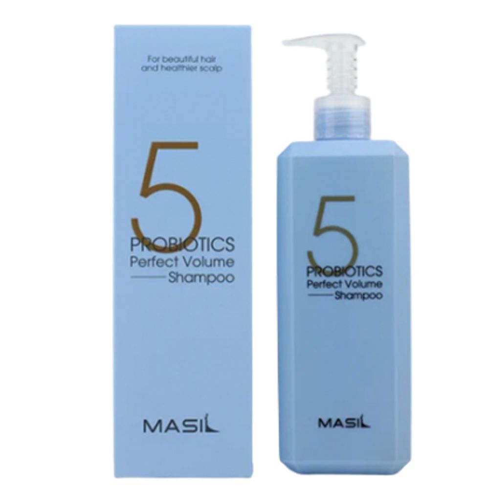 Шампунь для объема волос с пробиотиками - Masil 5 Probiotics perfect volume shampoo, 500 мл
