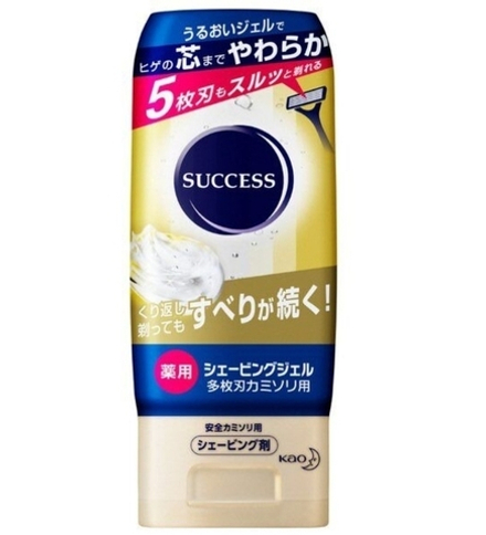 Kao / Success Medicated Shaving Gel - лекарственный гель для бритья