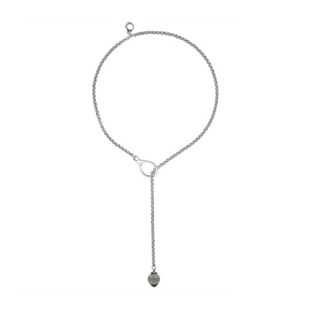 Колье Ciclon с муранским стеклом и серебряным покрытиемAmira B213816-45