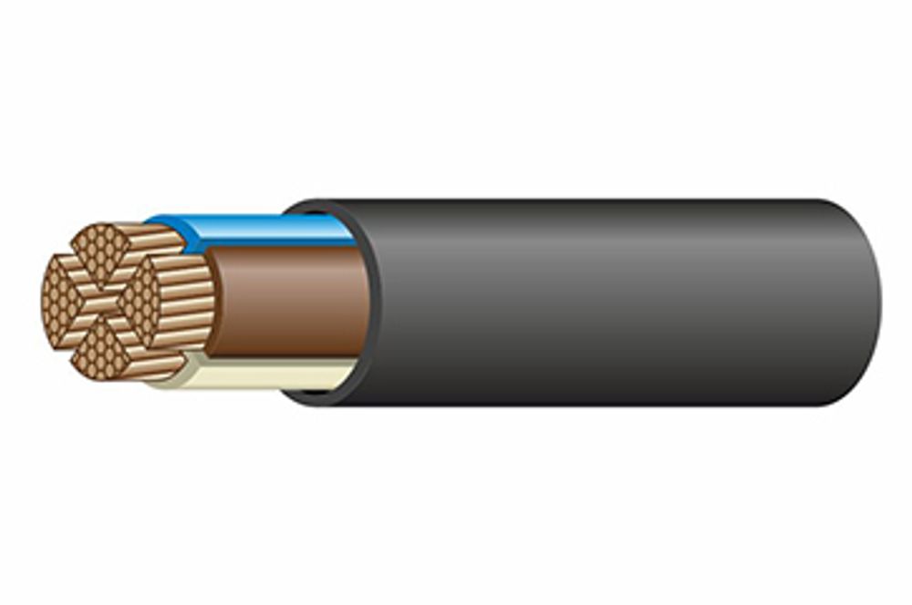 Кабель силовой ВВГнг(А)-LS 4х95мс(N)-1 ТУ 16.К71-310-2001 (ГОСТ 31996-2012) ВВГнг(А)-LS 4х95мс(N) Псковкабель Псковкабель