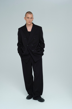 Пиджак двубортный | black