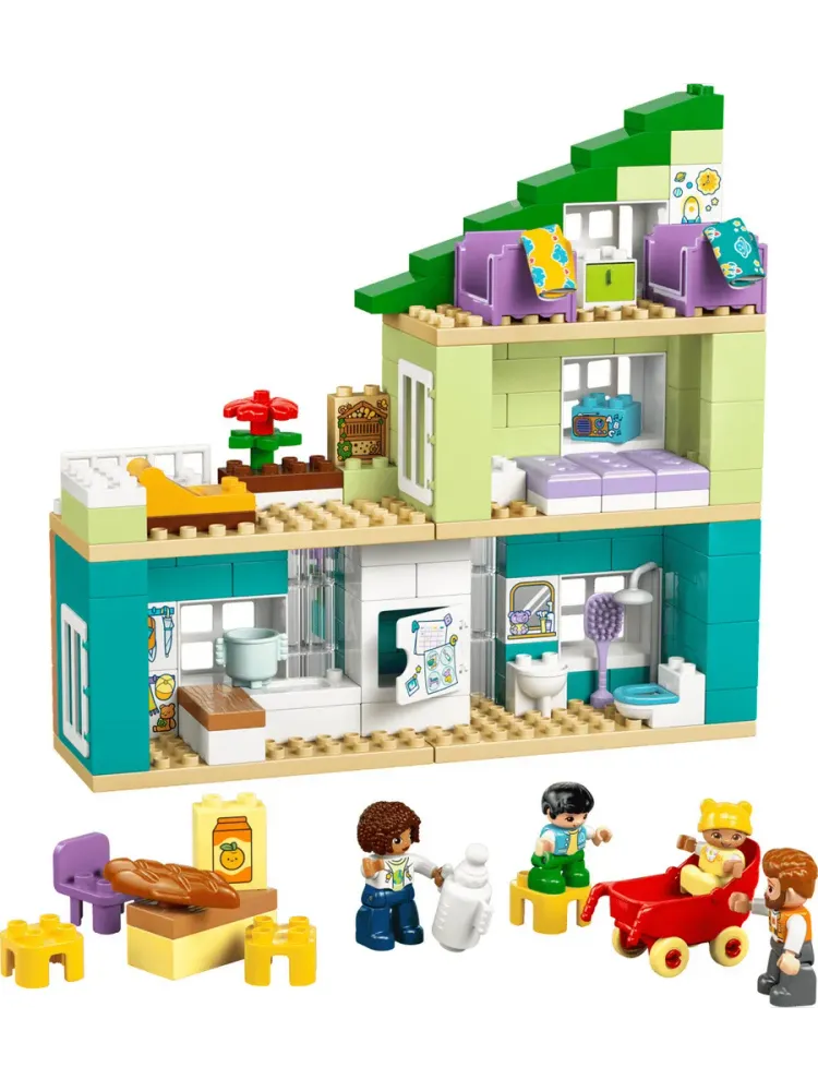 Конструктор DUPLO 10470 Дом «Современная семья» 3в1