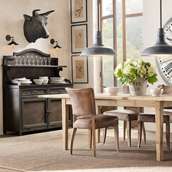 Голова быка Restoration Hardware США фрагмент