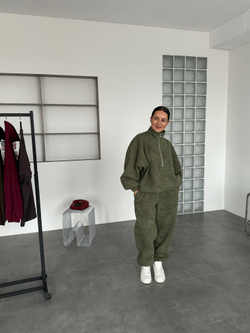 Костюм «варенка» хаки утепленный