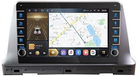 Магнитола для KIA Seltos 2020-2023 - Carmedia OL-1792 (крутилки) QLed, Android 10, ТОП процессор, CarPlay, SIM-слот