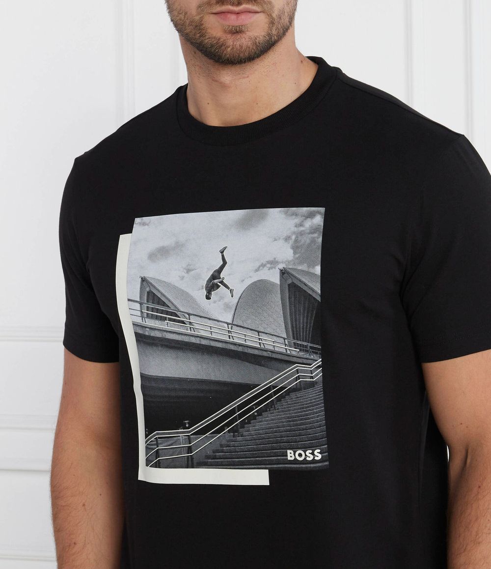 Футболка Tee 10 BOSS GREEN - черный(50507028)