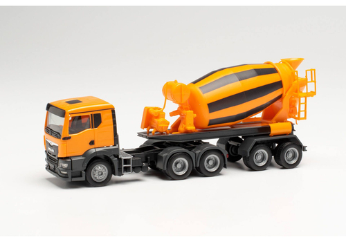 Бетономешалка MAN TGS TN, оранжевый