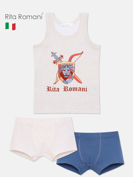 1458 Комплект из майки и 2 трусов