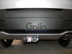 Фаркоп оцинкованный Galia J011C для Jeep Renegade 2014-, FIAT 500X 2014-(паспорт и сертификат в комплекте)(без электрики)