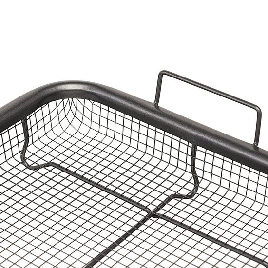 Противень для запекания с решеткой-гриль roast masters, 25х33 см, черный