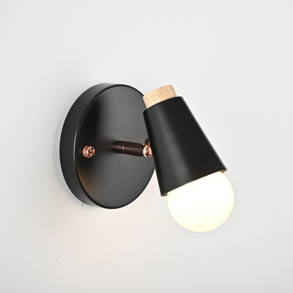 Настенный Светильник Rotary Wall Черный By Imperiumloft