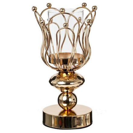 GAEM Подсвечник, L12 W12 H23,5 см