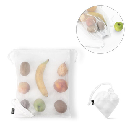 BOLZANO. Складная сумка из rPET с мешочком из rPET 190T