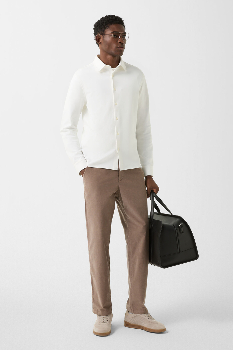 Рубашка BOGNER FRANZ-11 в белом цвете