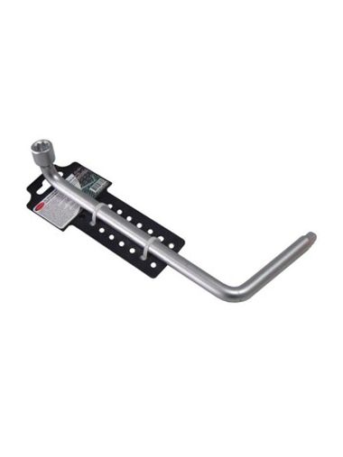 Ключ Г-образный комбинированный универсальный для маслосливных пробок 8х10 мм, на пластиковом держателе RockForce##Rock FORCE RF-9U0706C