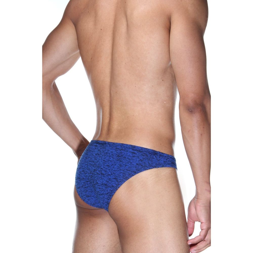 Мужские трусы слипы синие DARKZONE DZN6496