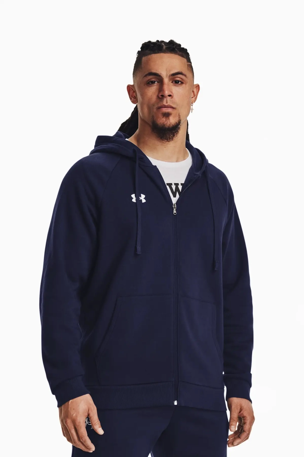 Кофта Under Armour Rival Fleece FZ - темно-синий