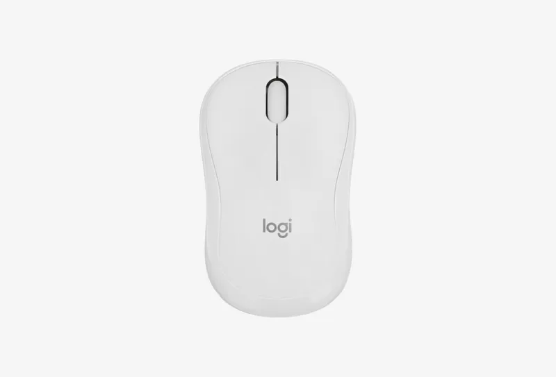 Мышь беспроводная Logitech M240 SILENT [910-007079] белый