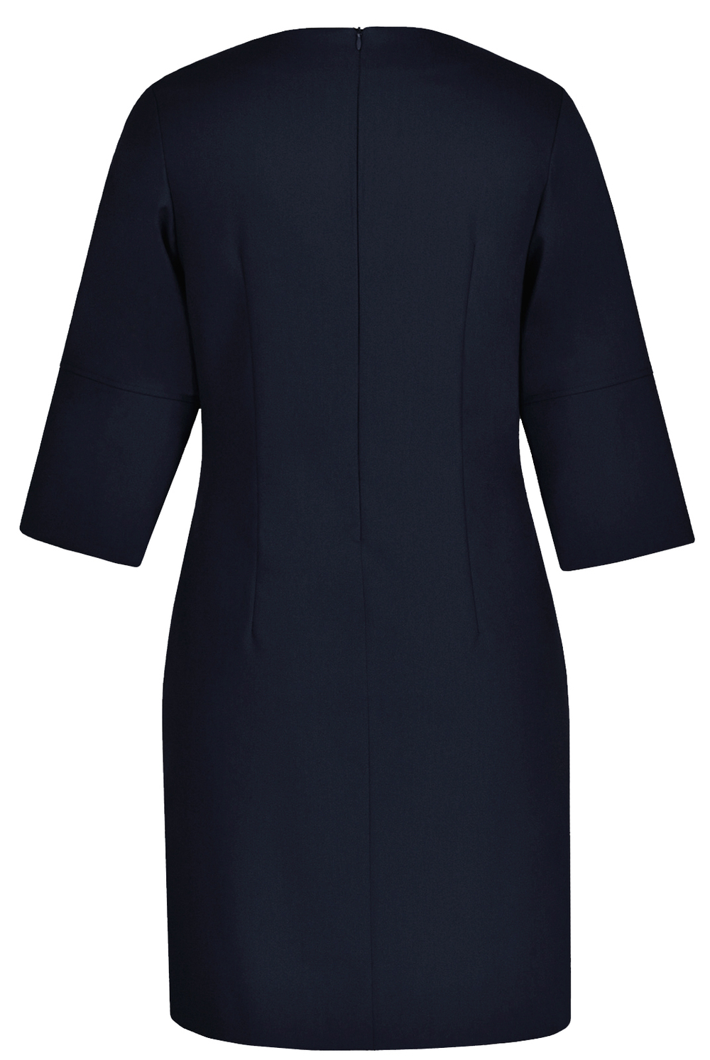 Офисное платье 1390Аа, Тёмно тёмно син #70ТТСи051390Аа