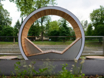 Светящаяся скамейка «Circle»