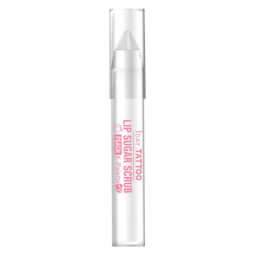 Увлажняющий сахарный скраб для губ с ароматом Персика K-Palette Lip Sugar Scrub Moist Peach