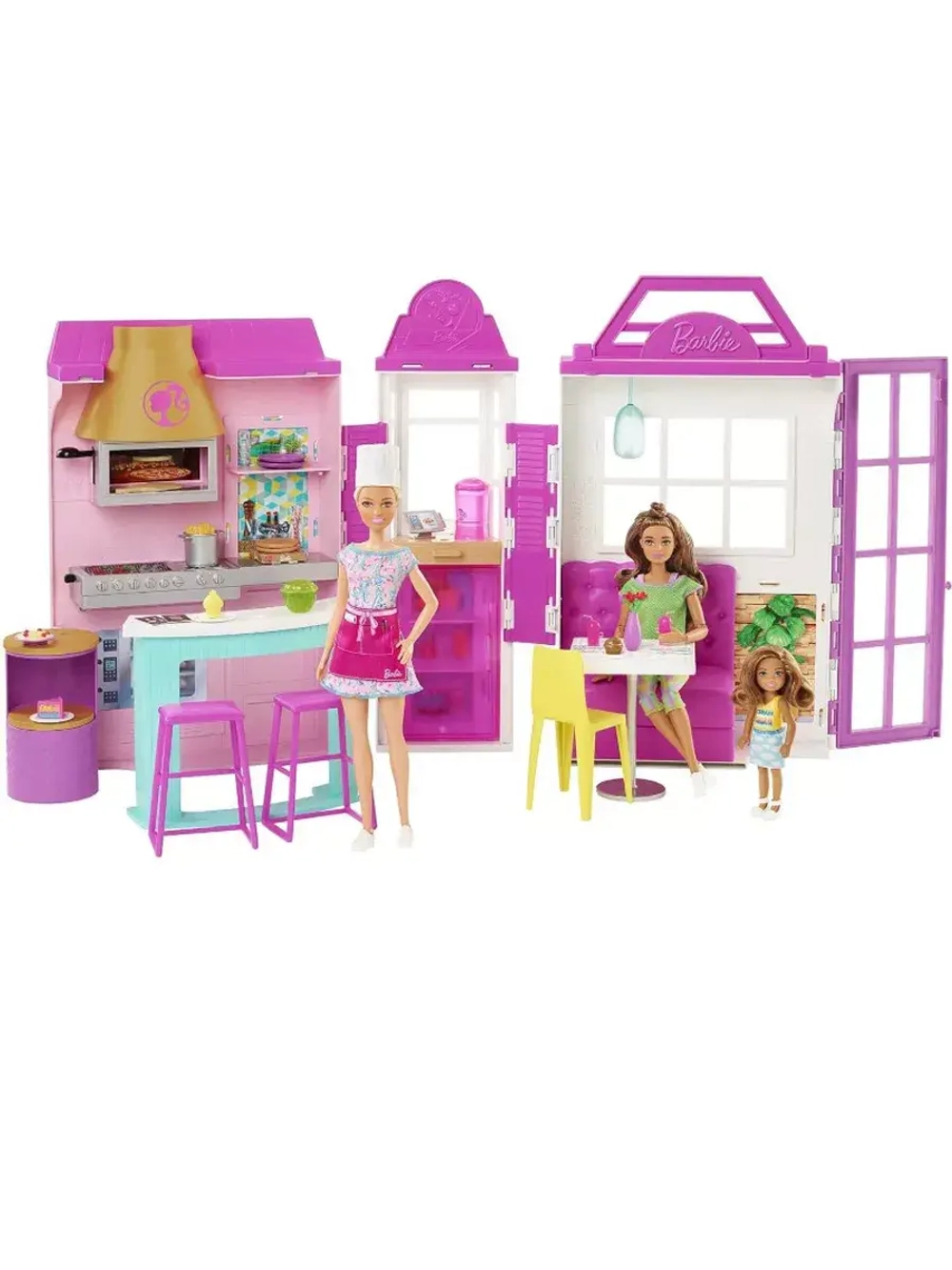 Набор Барби мебель кухня Ресторан Cook 'n Grill HGP59