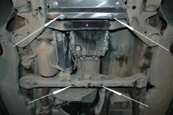 Защита КПП Sheriff для Volkswagen Touareg I (GP) 2002-2010 арт.26.0793