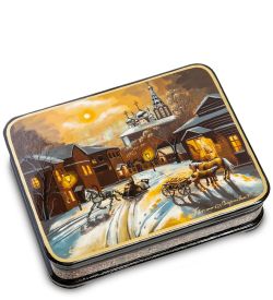 ШК-55/113 Шкатулка «Ночной город» исп. Маркова