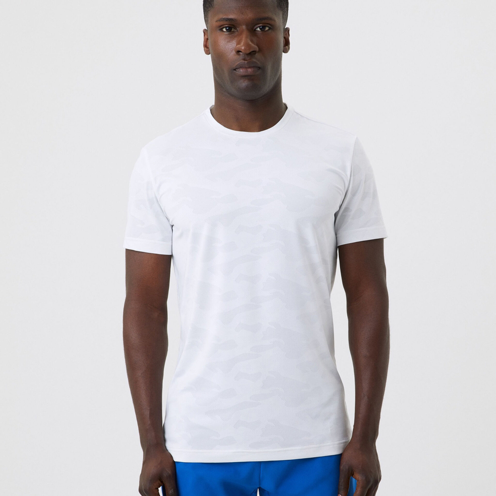 Мужское теннисное поло Björn Borg Performance T-Shirt Men - White