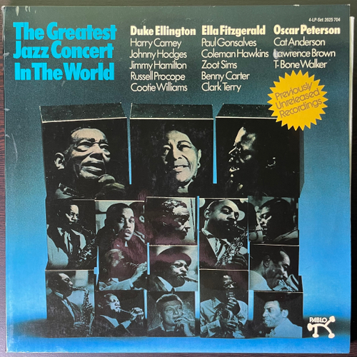 Сборник The Greatest Jazz Concert In The World 4LP (Германия 1975г.)