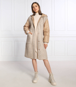 Хлопковое пальто Peserico - бежевый(S21339 A8381)