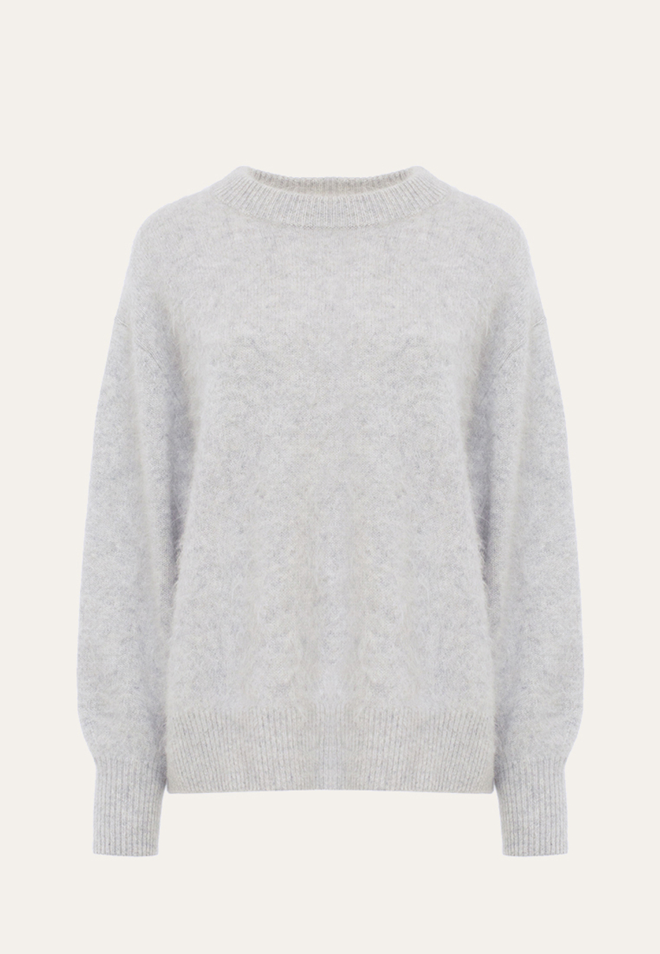 Свитер из пушистого кашемира