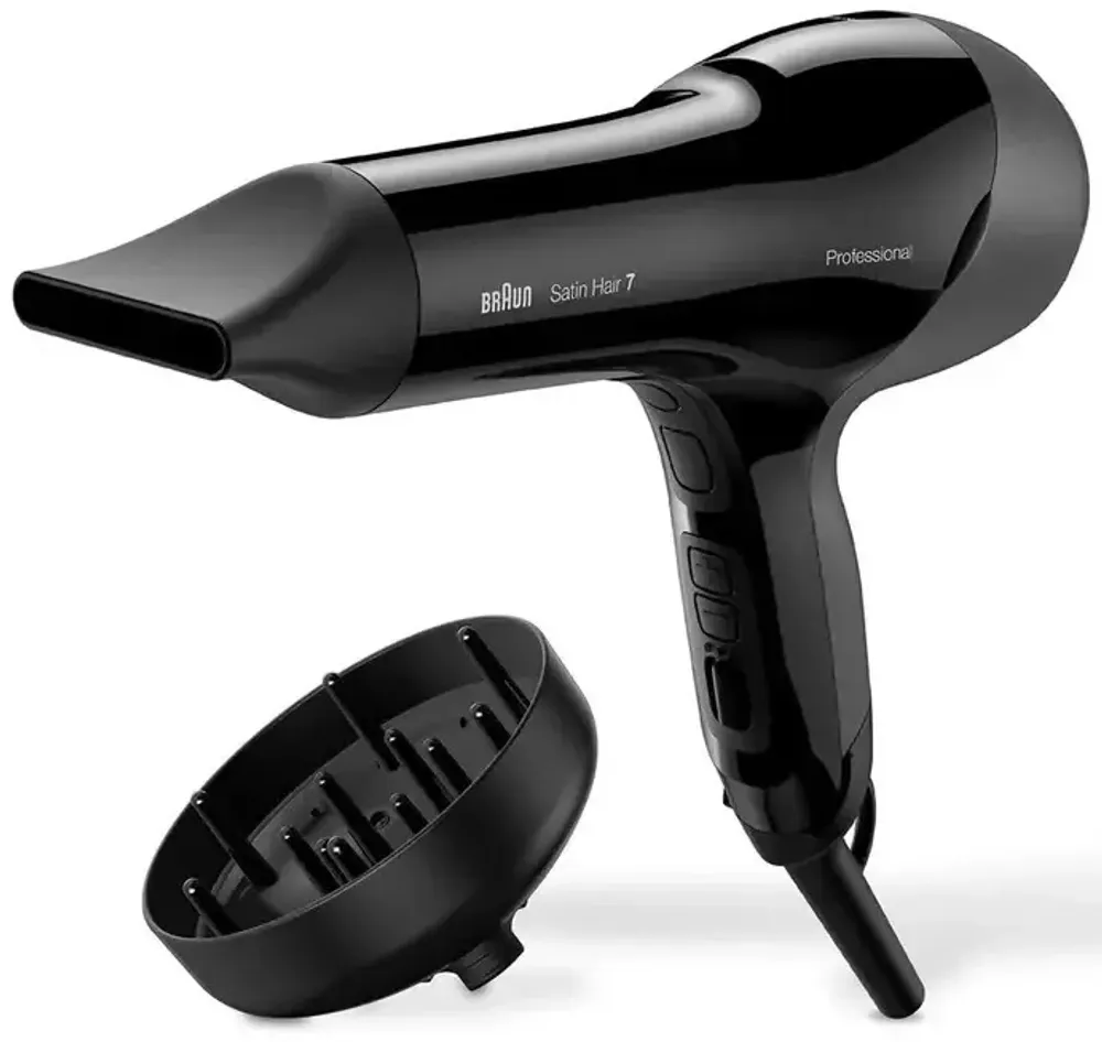 Фен Braun BRHD785E 2000Вт черный