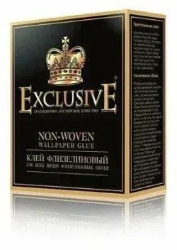 Клей для обоев "Exclusive" флизелиновый PRO, 250 гр.