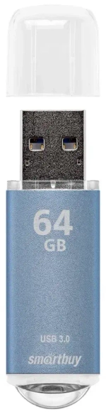 64GB USB Smartbuy V-Cut blue