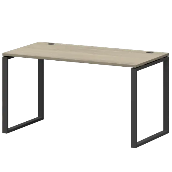 Стол на металлокаркасе СМС25-О-16К.73.Пр25  1600x730x750 Смарт