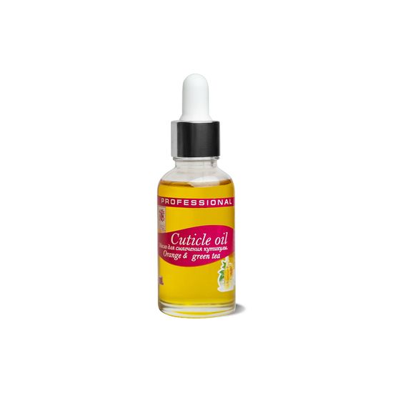 Масло для кутикулы Livsi Апельсин и зеленый чай orange & green tea (vegan) 30 мл. с пипеткой