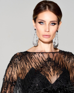 Кейп Madlen с вышивкой ручной работы