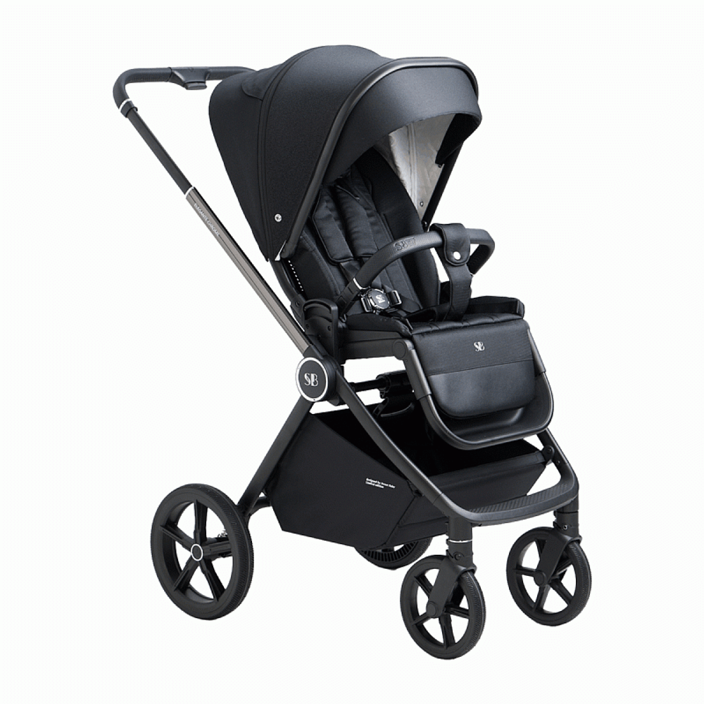 Детская прогулочная коляска Sweet Baby Elegante Chrome/Black
