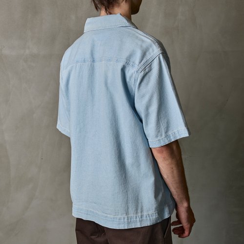 Рубашка мужская Dickies Short Sleeve Denim Shirt 