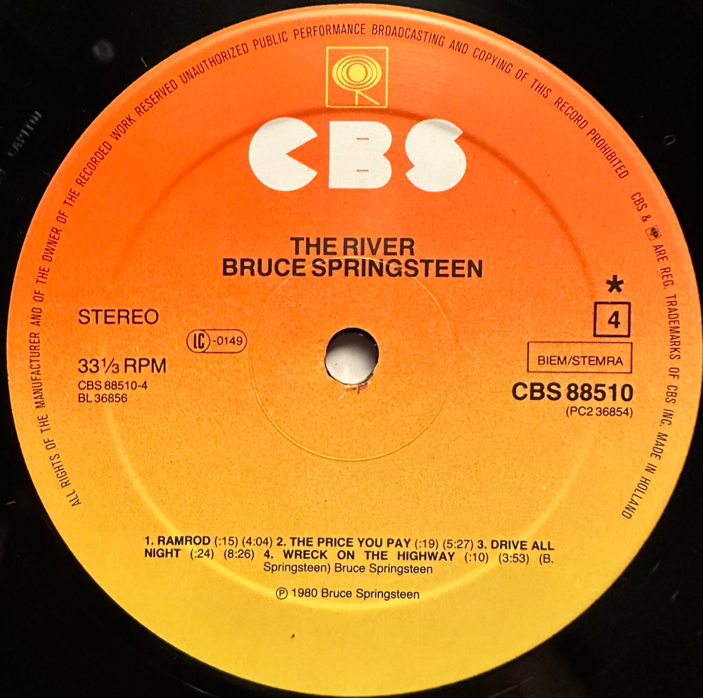 Bruce Springsteen - The River 2LP (Голландия 1980г.)