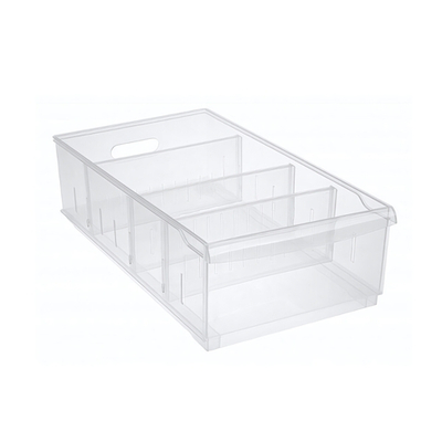 Контейнер универсальный "rolly" с перегородками 2,65л, 150*266*87 мм (бесцветный)