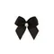 Бантик черный с бусинкой