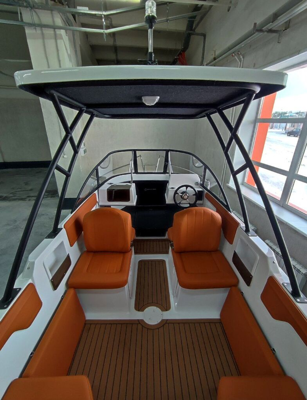 Катер-лодка алюминиевая BOSSFORR 580 BIMINI