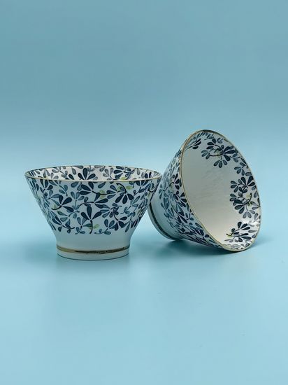 Салатник 12,5х7,5 см. "Япония" синий декор