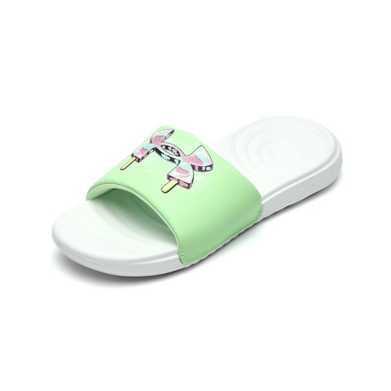 Under Armour Fashion Slides 'Green'