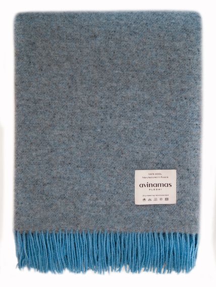 Плед  JANINA 6-04 из шерсти ягнят AVINAMAS