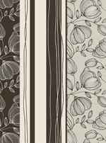 Флористика - 42 красно-коричневая