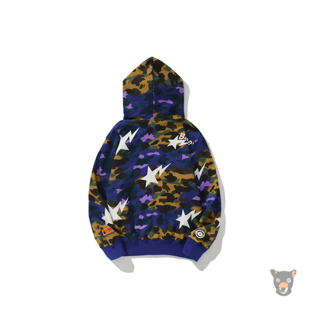 Зип-худи Bape x Heron Preston