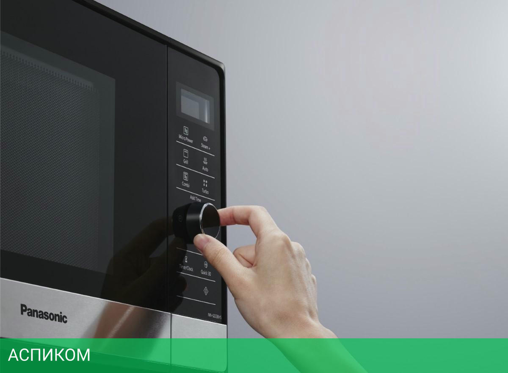 Микроволновая печь Panasonic NN-GD38HSZPE черный/нержавеющая сталь